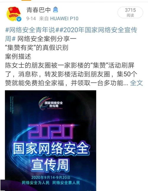 2020網安周巴中青少年日 筑牢網絡安全防線，培育未來技術先鋒
